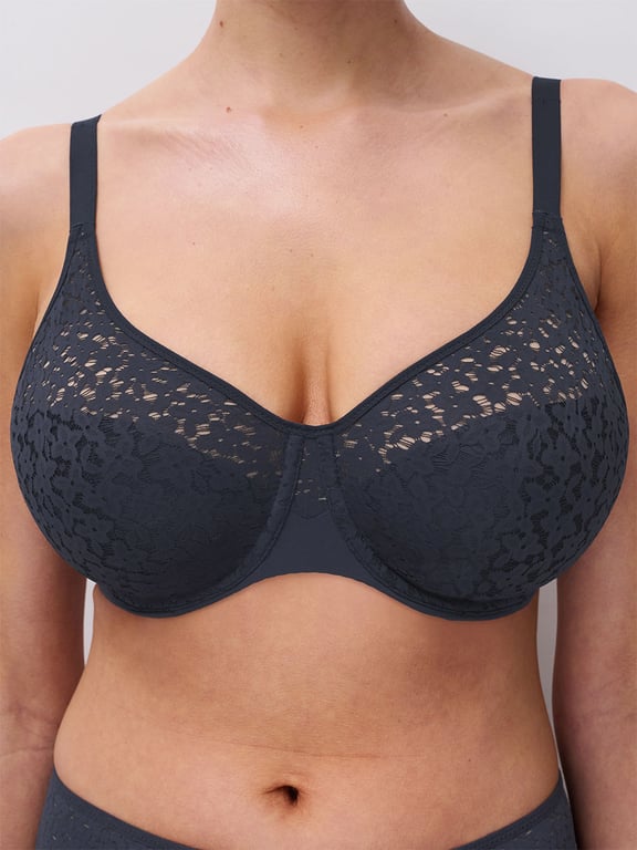 Norah Comfort Underwire Bra Marine Blue - 4