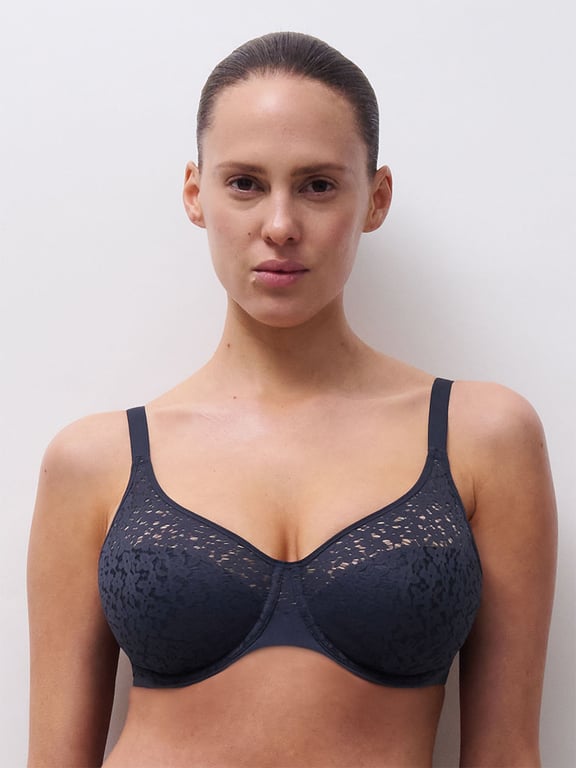Norah Comfort Underwire Bra Marine Blue - 2