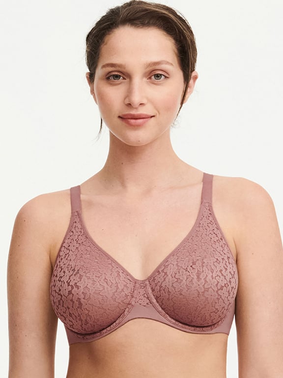 Chantelle, Intimates & Sleepwear, Chantelle Rive Gauche Full Coverage  Smooth Bra 34ddd34 F Black And Nude Lace
