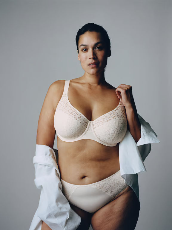 Norah Comfort Underwire Bra Talc - 8