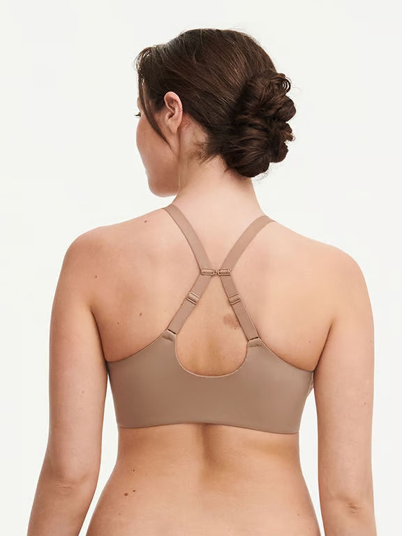 Norah Comfort Front Closure Bra Coffee Latte Nude - 2