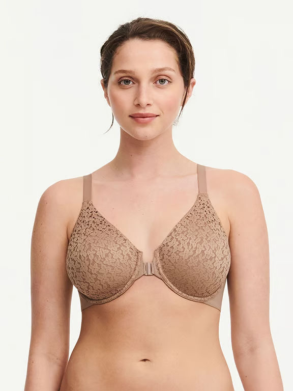 Norah Comfort Front Closure Bra Coffee Latte Nude - 0