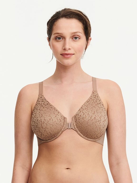 Chantelle Unlined Bra Day to Night Full Coverage 34DD Coral C15F10 Size 34  E / DD - $21 - From August