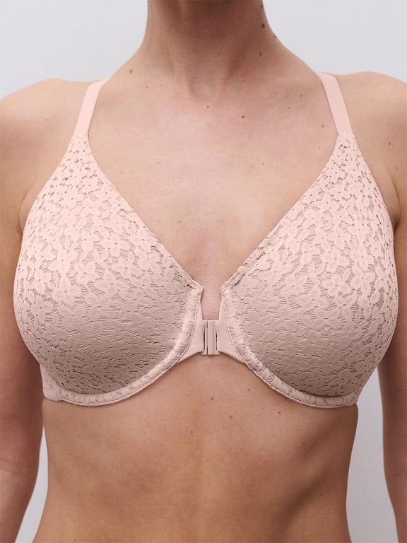 Norah Comfort Front Closure Bra Nude Rose - 4