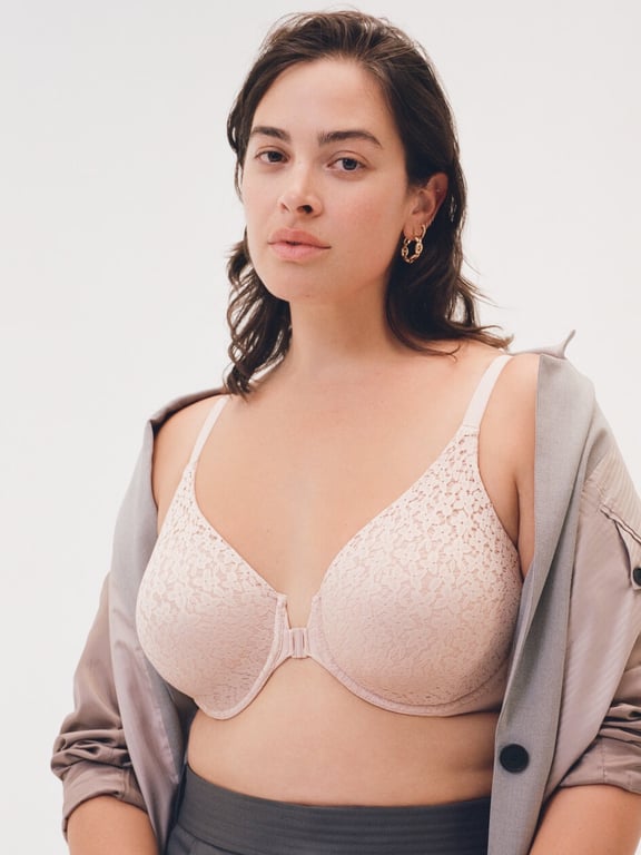 Chantelle | Norah Comfort - Norah Comfort Front Closure Bra Nude Rose - 2