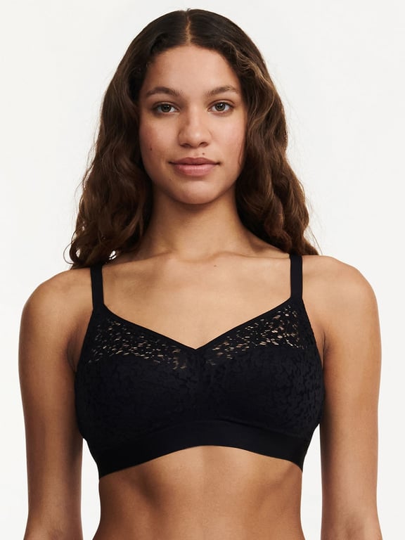 Chantelle Norah Supportive Wirefree Bra Black