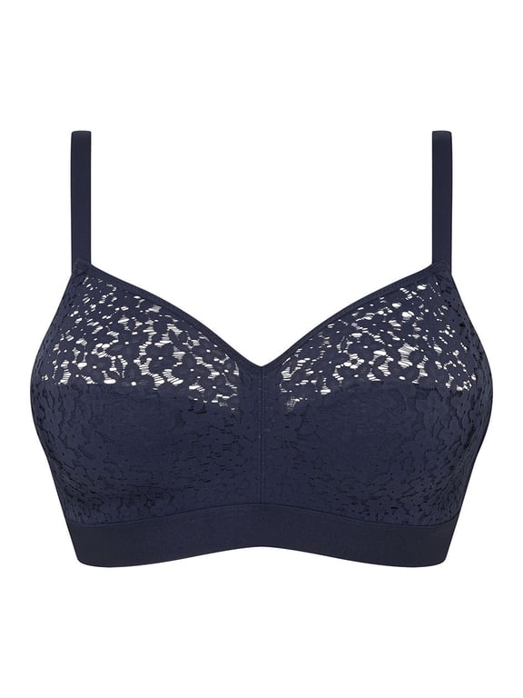 Chantelle | Norah Comfort - Norah Comfort Supportive Wirefree Bra Marine Blue - 2
