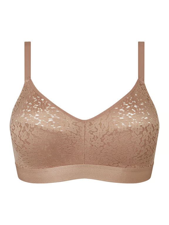 Chantelle | Norah Comfort - Norah Comfort Supportive Wirefree Bra Coffee Latte Nude - 2