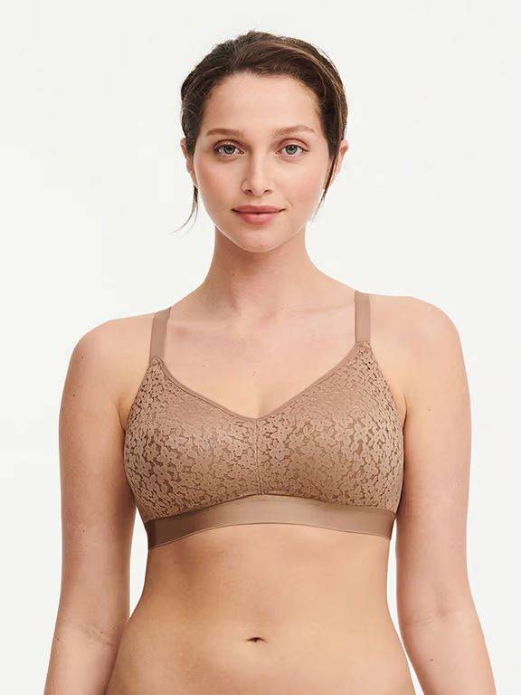 Norah Comfort Supportive Wirefree Bra Coffee Latte Nude - 2