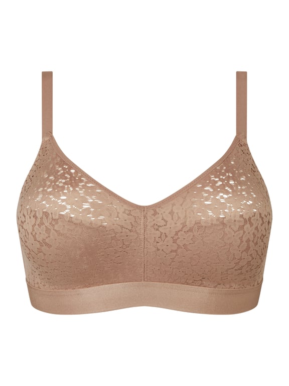 Chantelle | Norah Comfort - Norah Comfort Supportive Wirefree Bra Coffee Latte Nude - 2