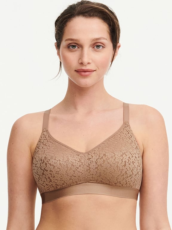 Norah Comfort Supportive Wirefree Bra Coffee Latte - 0