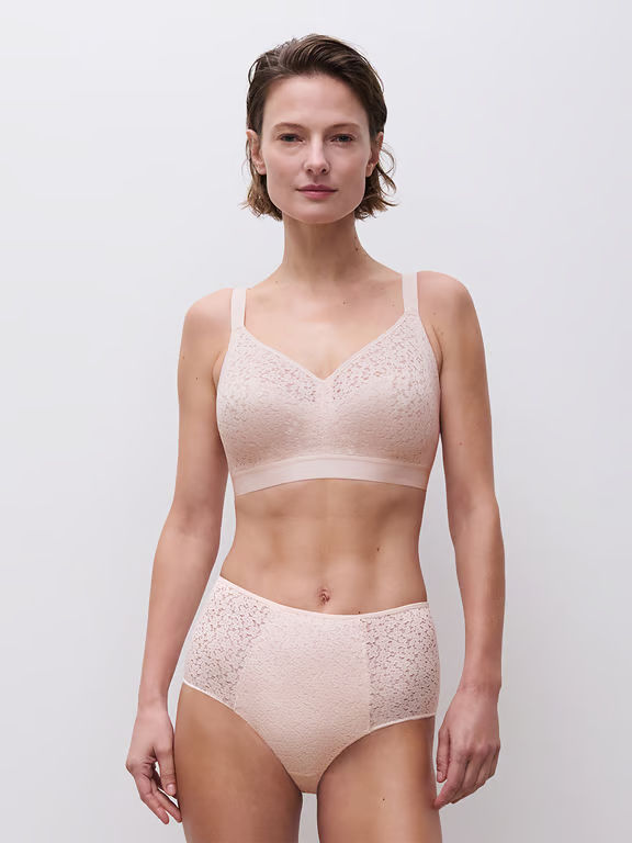 Norah Comfort Supportive Wirefree Bra Blushing Pink - 4