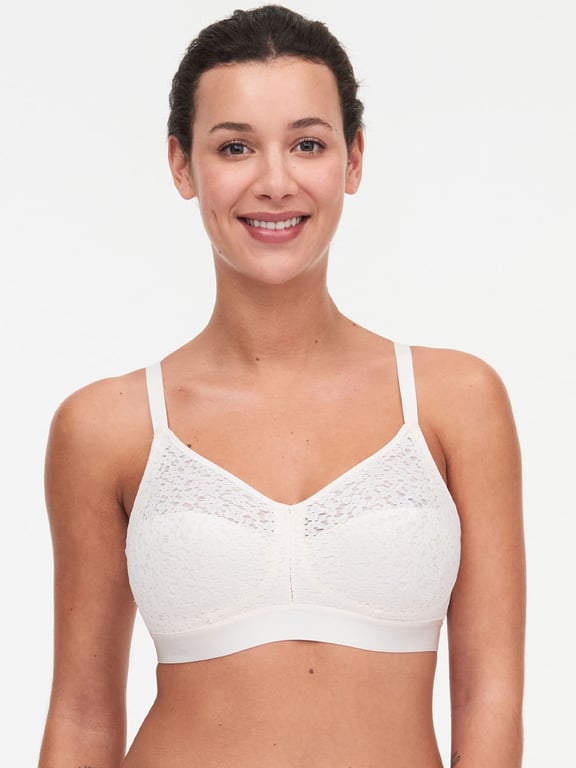 Norah Comfort Supportive Wirefree Bra Talc - 0