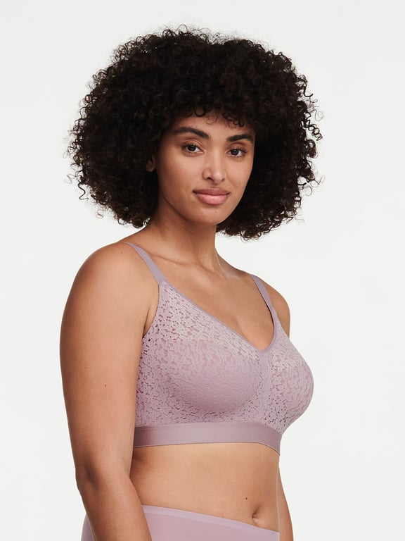 Norah Comfort Supportive Wirefree Bra Pale Rose - 2