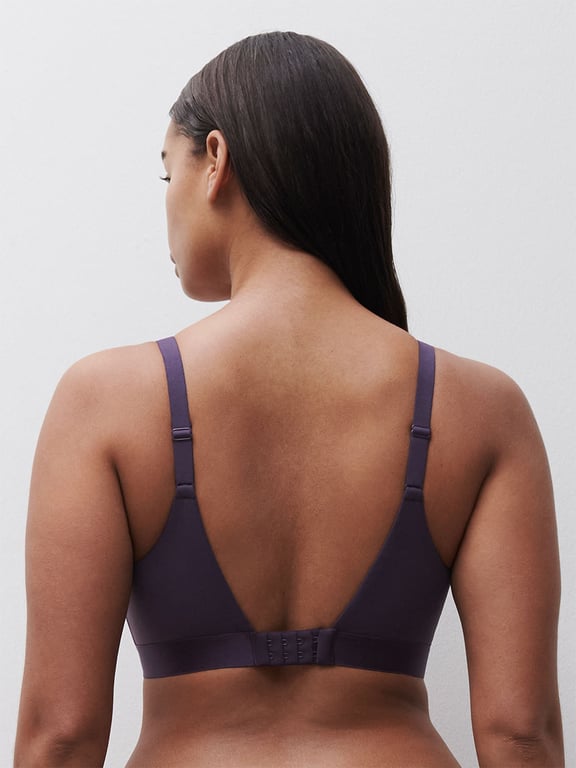 Norah Comfort Supportive Wirefree Bra Fatal Violet - 2