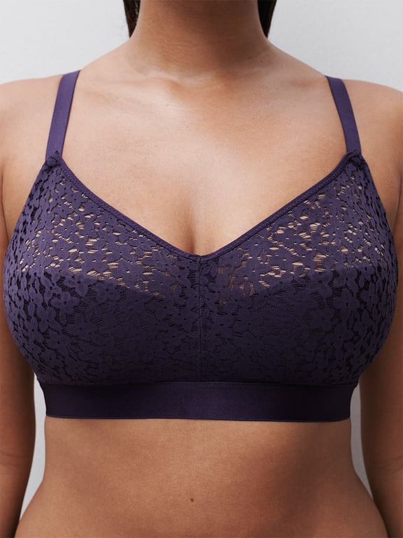 Norah Comfort Supportive Wirefree Bra Fatal Violet - 3