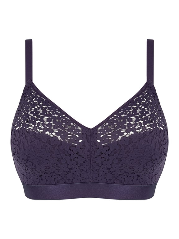 Norah Comfort Supportive Wirefree Bra Fatal Violet - 1