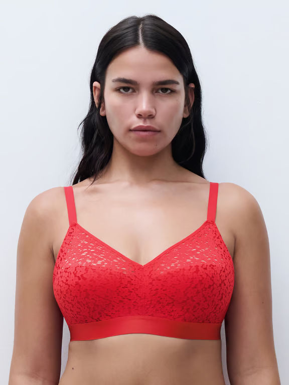 Norah Comfort Supportive Wirefree Bra Poppy - 0