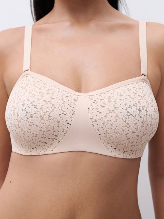 Norah Comfort Unlined Bandeau Strapless Bra Nude Blush - 7
