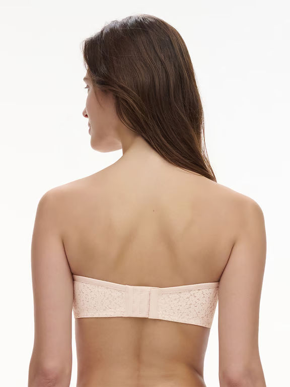 Norah Comfort Unlined Bandeau Strapless Bra Nude Blush - 2