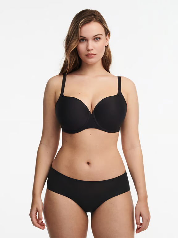 Norah Comfort Smooth Sweetheart T-Shirt Bra Black - 5