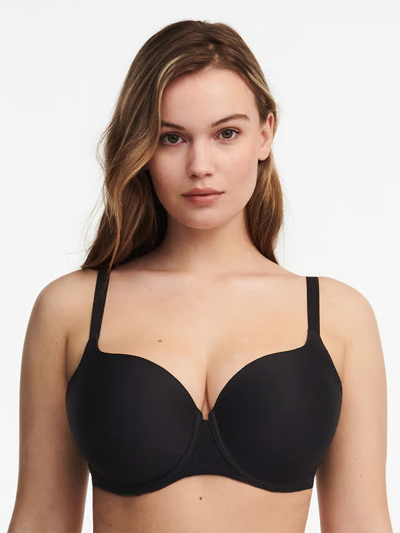 Norah Comfort Smooth Sweetheart T-Shirt Bra Black - 0