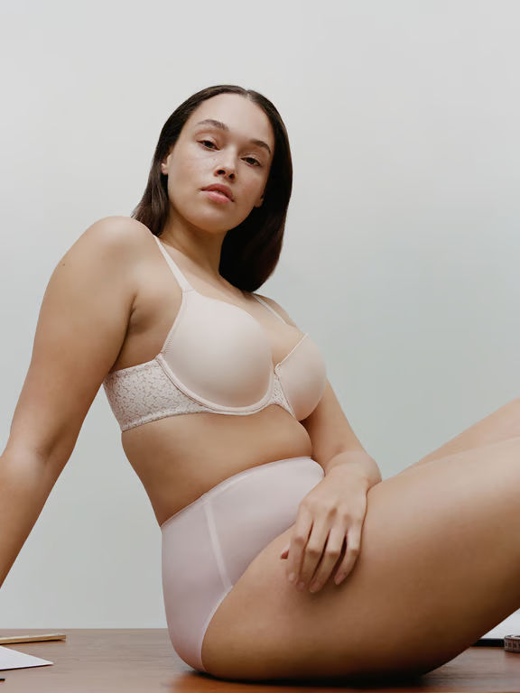 Norah Comfort Smooth Sweetheart T-Shirt Bra Nude Blush - 7