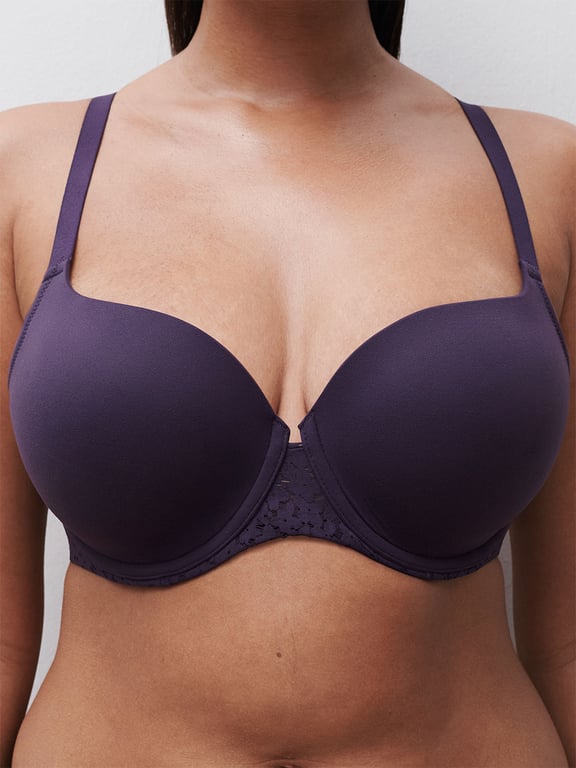 Norah Comfort Smooth Sweetheart T-Shirt Bra Fatal Violet - 4