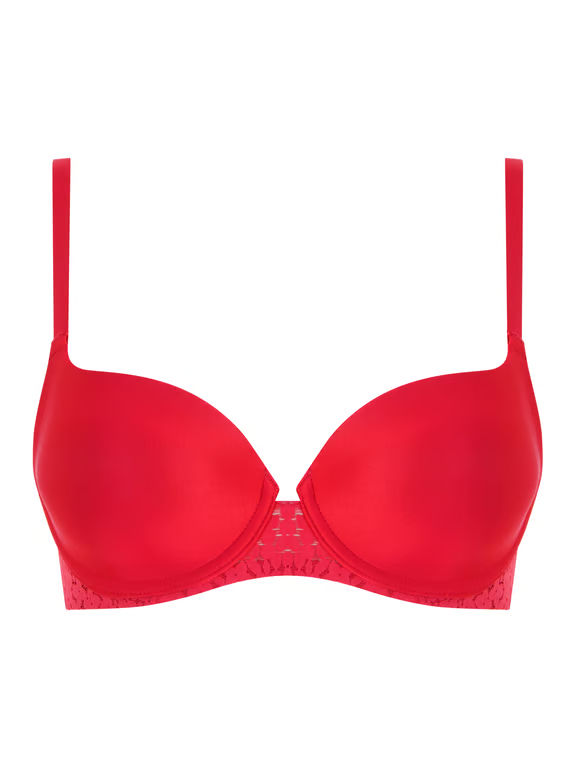 Norah Comfort Smooth Sweetheart T-Shirt Bra Poppy - 1
