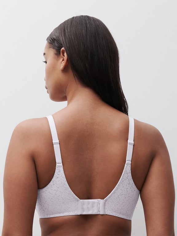 Norah Comfort Full Coverage Spacer T-Shirt Bra White - 2