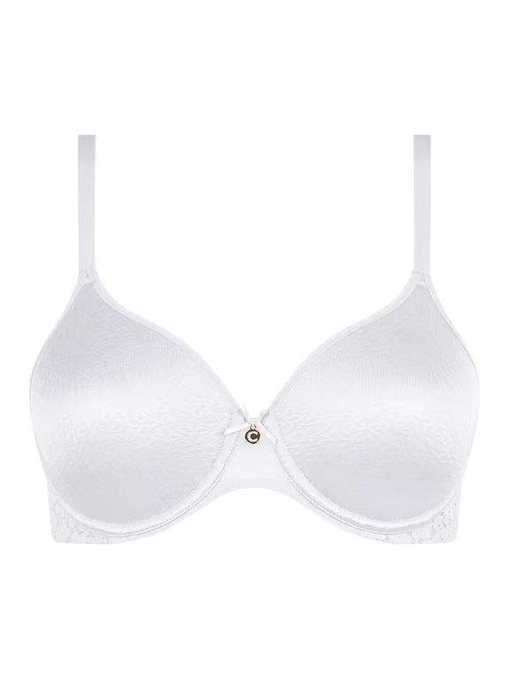 Norah Comfort Full Coverage Spacer T-Shirt Bra White - 1
