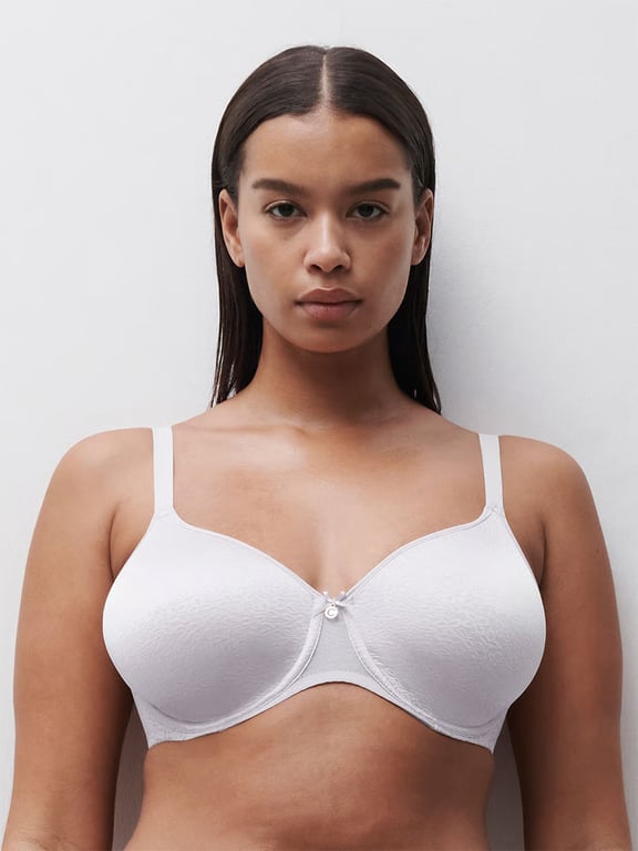 Norah Comfort Full Coverage Spacer T-Shirt Bra White - 0