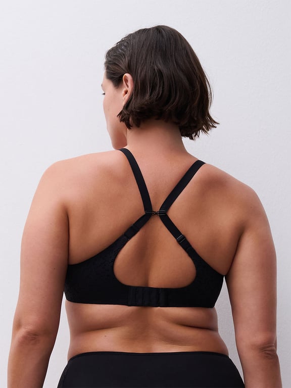 Norah Comfort Full Coverage Spacer T-Shirt Bra Black - 4