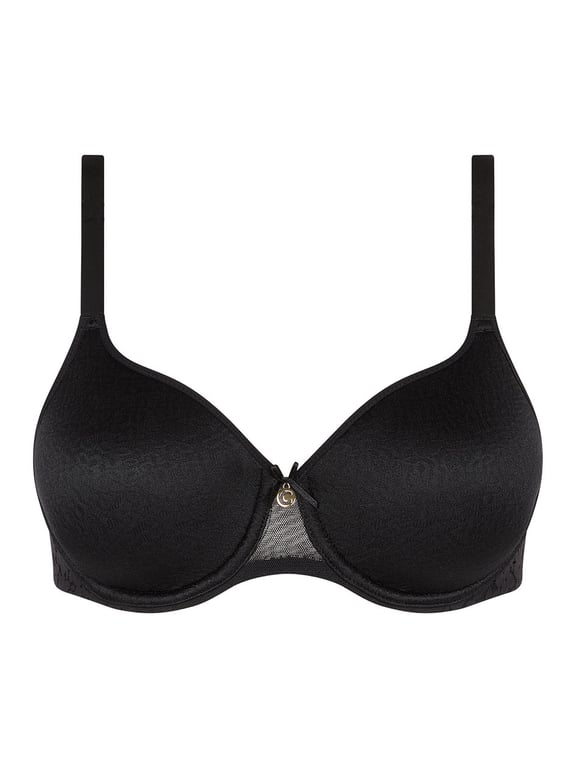 Norah Comfort Full Coverage Spacer T-Shirt Bra Black - 1