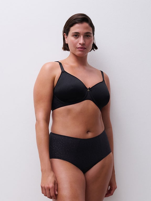 Norah Comfort Full Coverage Spacer T-Shirt Bra Black - 5