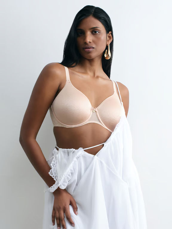 Chantelle Easy feel | NORAH - Norah Comfort Full Coverage Spacer T-Shirt Bra Nude Blush - 1