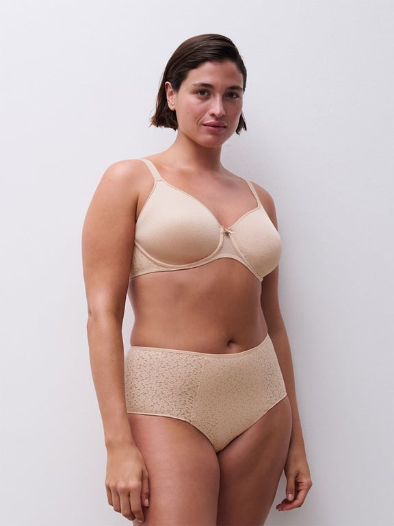 Norah Comfort Full Coverage Spacer T-Shirt Bra Nude Blush - 4