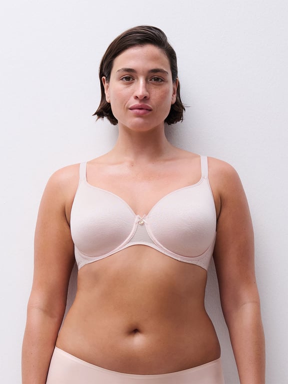 Chantelle Easy feel | NORAH - Norah Full Coverage Spacer T-Shirt Bra Blushing Pink - 1