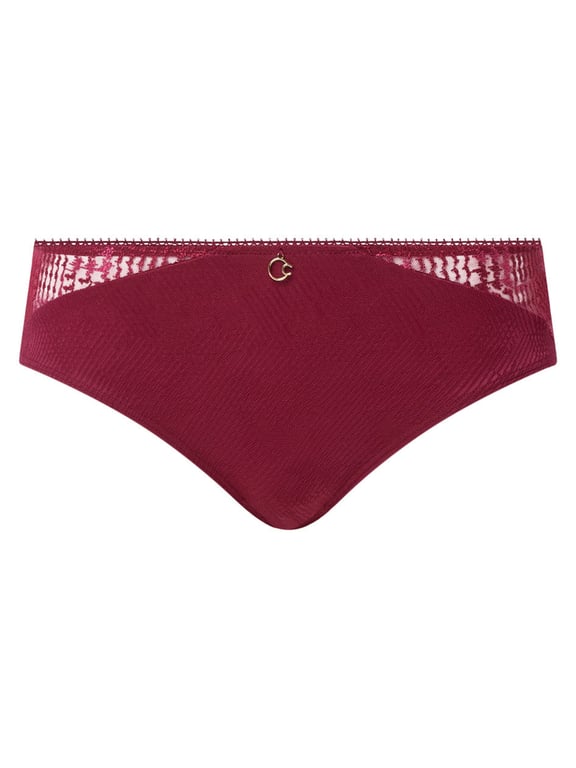 Chantelle | Intrigue - Intrigue Mid Rise Bikini Vibrant Raspberry - 2