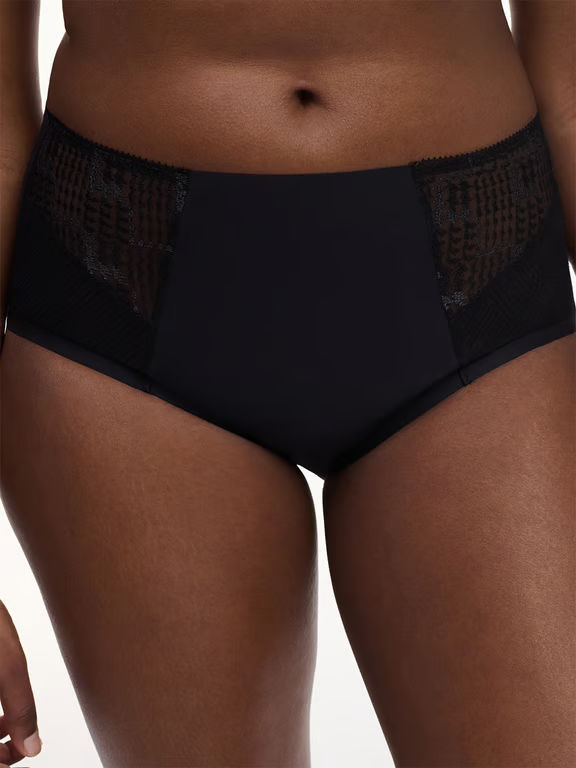 Intrigue High Waist Support Brief Black - 3