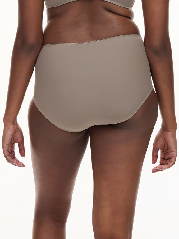 Intrigue High Waist Support Brief Safari Grey - 2