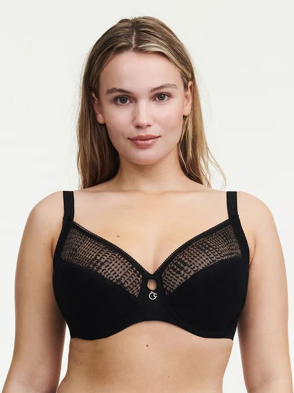 Intrigue Full Coverage Underwire Bra Black - 2