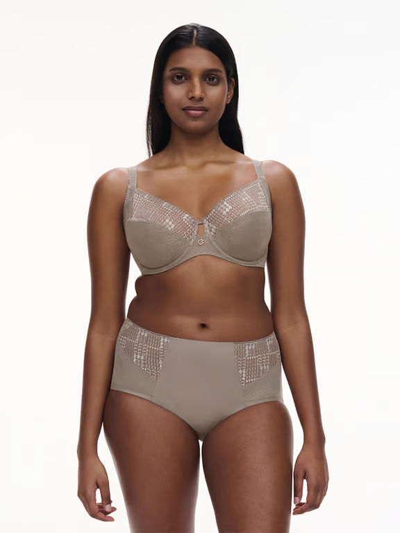 Intrigue Full Coverage Underwire Bra Safari Grey - 4