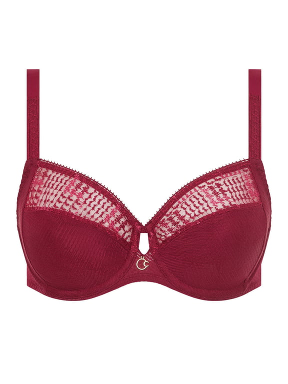 Chantelle | Intrigue - Intrigue Full Coverage Underwire Bra Vibrant Raspberry - 2