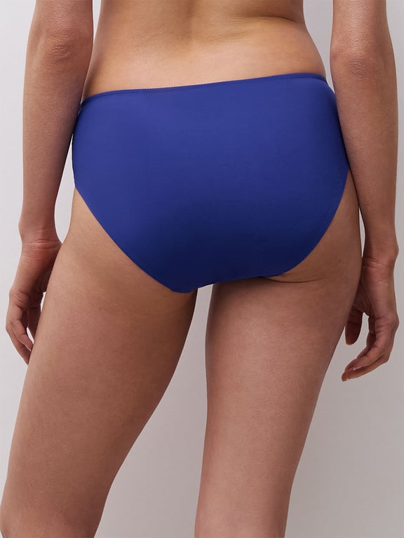 Origins Lace Mid Rise Bikini Blue Klein - 2