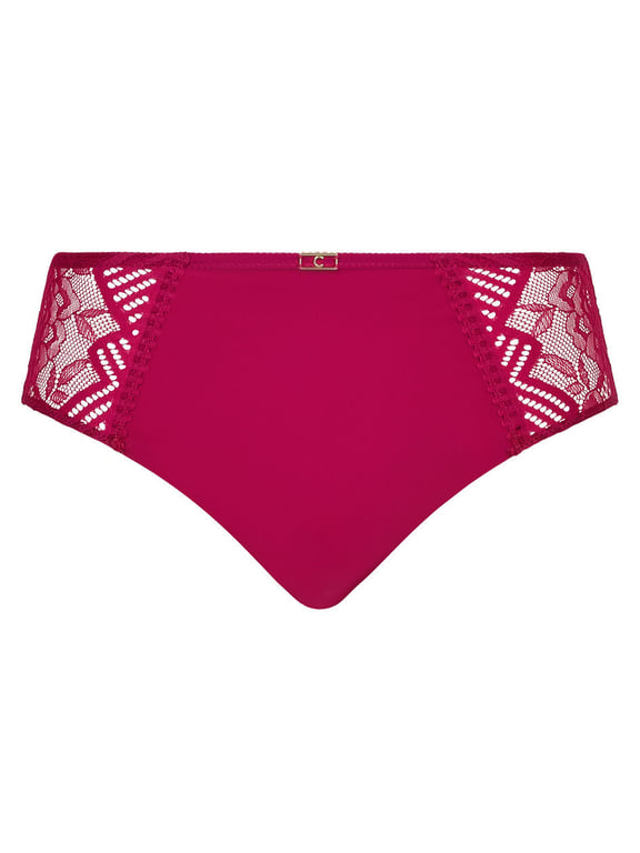 Chantelle | Origins - Origins Lace Mid Rise Bikini Wild Strawberry - 2