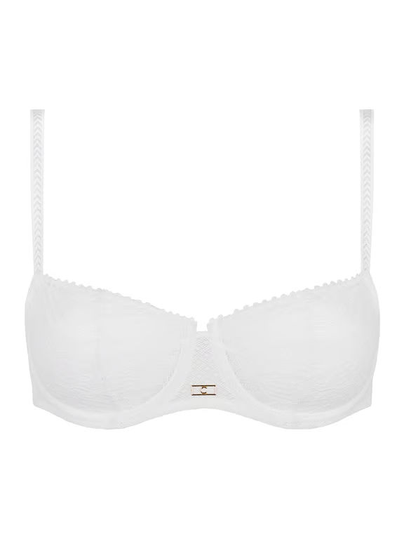 Chantelle | ORIGINS - Origins Lace Unlined Demi Bra White - 2
