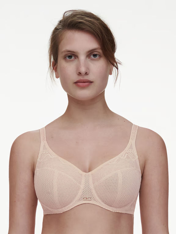 Chantelle | Origins - Origins Lace Full Coverage Underwire Bra Nude Blush - 1