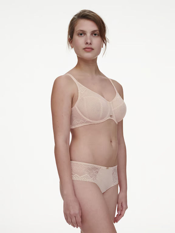 【CHANTELLE】新作ブラ★フルカップ★ORIGINS Origins Lace Full Support Wireless Bra Nude Blush
