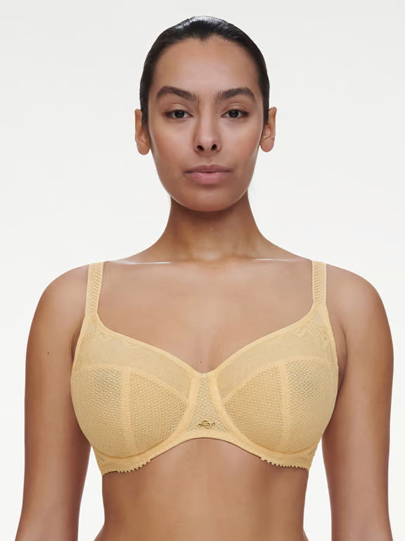 Chantelle | ORIGINS - Origins Lace Full Coverage Underwire Bra Sunflower Yellow - 1